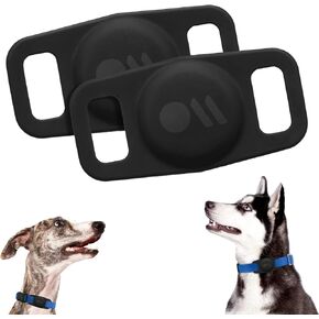 Case-Mate 1 Pack AirTag Dog Collar Holder/Case - Black in Kuwait