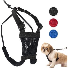Sporn Mesh Non Pull Dog Harness Medium Red
