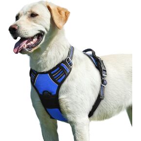 Eagloo Dog Harness for Large Dogs, No Pull Pet Vest with 2 Leash Clips in Saudi Arabia