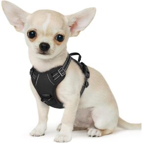 Eagloo Dog Harness for Large Dogs, No Pull Pet Vest with 2 Leash Clips in Kuwait