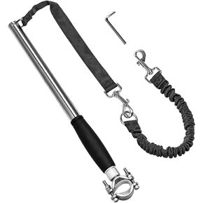 يونيكام زمام دراجة قابل للسحب، مقود دراجة بدون استخدام اليدين للكلاب الاليفة، مقود دراجة امن للكلاب مناسب للتمرين في الهواء الطلق، اساسيات تمشية الكلاب، سهل التركيب والازالة. in Kuwait