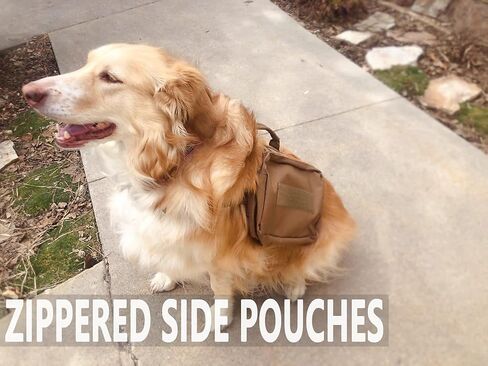 حقيبة ظهر للكلاب من JiePai، حقيبة ظهر للتنزه سيرًا على الأقدام، حقيبة سرج، حقيبة ظهر للكلاب، مع جيوب للكلاب المتوسطة والكبيرة، أسود in Kuwait