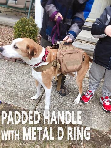 حقيبة ظهر للكلاب من JiePai، حقيبة ظهر للتنزه سيرًا على الأقدام، حقيبة سرج، حقيبة ظهر للكلاب، مع جيوب للكلاب المتوسطة والكبيرة، أسود in Kuwait