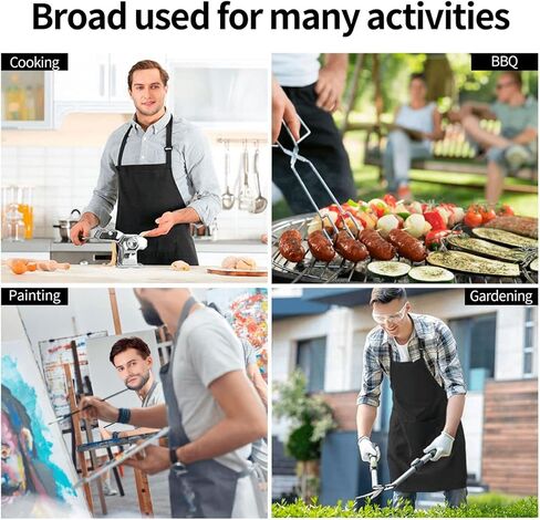 مآزر مطبخ قابلة للتعديل مقاومة للماء - الأفضل للطهي وغسل الأطباق والعمل في المختبر والجزار وتزيين الكلاب وتنظيف الأسماك in Kuwait