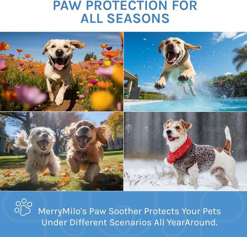 واقي وسادة بلسم مخلب الكلب ومرطب مهدئ: يهدئ ويصلح ويشفي الشقوق الجافة المتهيجة وجروح الأنف بشكل فعال، ويخفف الحكة، 2.5 أونصة، مثالي لجروح الإصابات المتشققة - زبدة الشمع على شكل خطم in Kuwait