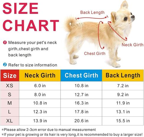 معطف Idepet Pet Dog Cat مع مقود مرساة ملون مرقع مبطن وسترة تيدي تشيهواهوا من قماش الصلصال XS S M L (متوسط ​​(عبوة من 1)، أحمر وردي) in Kuwait
