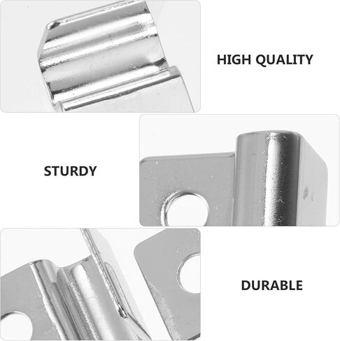 POPETPOP 4 قطع غطاء خزان الأسماك قوس المظلة كليب غطاء حوض السمك قوس غير القابل للصدأ يدعم حوض السمك الاكريليك كليب خزان الأسماك مقاطع الاكريليك بدون إطار عدم الانزلاق خزان الأسماك المشبك الفولاذ المقاوم للصدأ in Kuwait