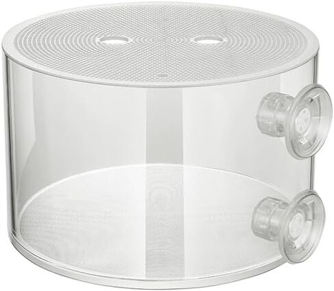 Fish Breeding Box, Fish Cultivating Container Acrylic Fish Isolator with Suction Cups, Aquarium Clown Fish and Guppy Fish Trained Acrylic Incubator (Medium)… in Saudi Arabia