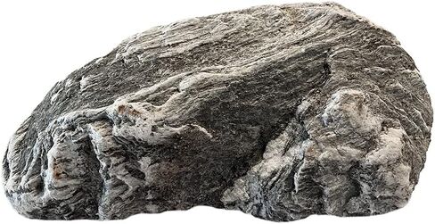 AquaNatural 15lb Silver Alpine Rock Mountain Stone for Aquariums, aquascaping, terrariums and vivariums,Silver, White, Black in Kuwait