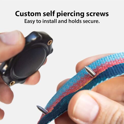 Elevation Lab AirTag Dog Collar Holder - Waterproof | Secure, Durable, Fits Any Collar Width, Doesn't Dangle, Comfortable in Kuwait