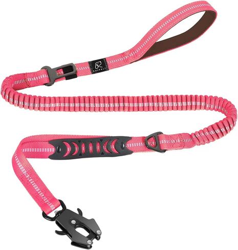 Raipult Tactical Shock Absorbing Bungee Dog Leash Heavy Duty, 4-6ft, Black in Saudi Arabia