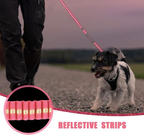 Raipult Tactical Shock Absorbing Bungee Dog Leash Heavy Duty, 4-6ft, Black in Saudi Arabia