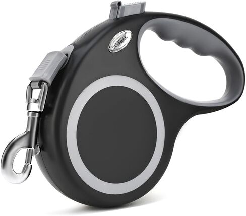 مقود الكلب القابل للسحب من EC.TEAK، مقود المشي للكلاب بطول 26 قدمًا للكلاب المتوسطة والكبيرة التي يصل وزنها إلى 110 رطل، زر واحد للكسر والقفل، شديد التحمل ولا يتشابك in Kuwait