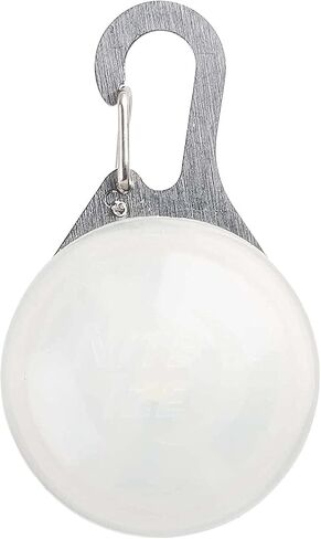 Nite Ize SpotLit XL ضوء حلقة تسلق قابل لإعادة الشحن - مشبك سلسلة مفاتيح مع ضوء LED - مشبك ضوء متغير اللون للياقات أو المفاتيح - قرص O Select in Saudi Arabia
