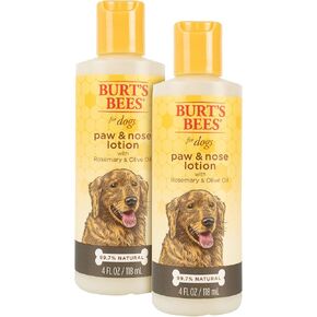 BURT'S BEES FOR PETS Dog Paw and Nose Lotion, Rosemary Olive Oil, 4 Fl Oz in Saudi Arabia