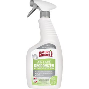 Nature’s Miracle Air Care Deodorizer Air, Fabric and Surface Spray Lavender & Vanilla Scent, 24 Ounces, Pet Odor Eliminator