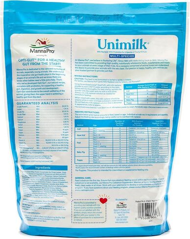 Manna Pro UniMilk Multi-Species Milk Replacer | Great for Puppies | 9 lb in Kuwait