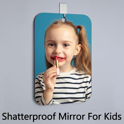 Larger Shower Mirror Fogless for Shaving Mirror for Shower,11x8 inch Than Original,Unbreakable Deluxe Plexiglass Makeup Mirror,Largest Bathroom Wall Hanging,Handheld Camping,Anti Fog Free Suction in Kuwait