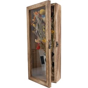 GraduatePro Graduation Shadow Box Frame 16x20 Display Case with Linen Back, Plexiglass Window Door with Hinge, Picture Frame Wedding Bouquet Memorabilia Medals Photos Memory Box for Keepsakes Black in Kuwait