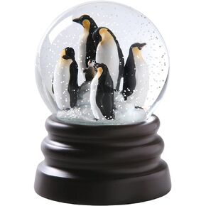 WHAT ON EARTH Musical Snow Globe - Adorable Penguin Figurines Snowglobe, Wind Up Christmas Water Globe Plays Let It Snow in Saudi Arabia