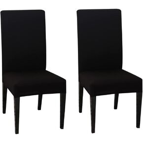 خيار آخر لكراسي الطعام مجموعات غطاء كرسي غرفة الطعام غطاء كرسي بارسون قابل للإزالة غطاء كرسي قابل للغسل للمطبخ (وردي اللوتس، 2) in Kuwait