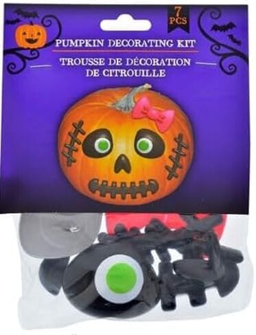 مجموعة نحت اليقطين للهالوين مكونة من 4 قطع من صن شاين سبوت، مجموعة تزيين اليقطين للاطفال، ادوات وانماط نحت اليقطين in Kuwait