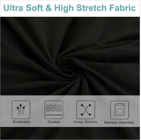 خيار آخر لكراسي الطعام مجموعات غطاء كرسي غرفة الطعام غطاء كرسي بارسون قابل للإزالة غطاء كرسي قابل للغسل للمطبخ (وردي اللوتس، 2) in Kuwait