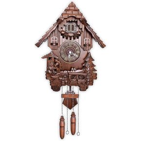 Kendal Large Handcrafted Wood Cuckoo Clock MX015-1