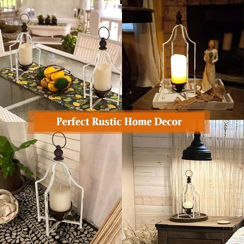 Black Candlestick Holders, 6 Pcs Metal Taper Candle Holders Candle Stick Candle Holder for Festive Table Decor Wedding Centerpiece Mantelpiece Home Decor Warmhousing Gift in Kuwait