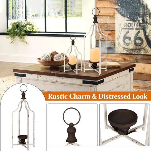 Black Candlestick Holders, 6 Pcs Metal Taper Candle Holders Candle Stick Candle Holder for Festive Table Decor Wedding Centerpiece Mantelpiece Home Decor Warmhousing Gift in Kuwait