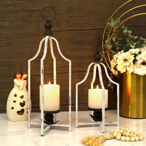 Black Candlestick Holders, 6 Pcs Metal Taper Candle Holders Candle Stick Candle Holder for Festive Table Decor Wedding Centerpiece Mantelpiece Home Decor Warmhousing Gift in Kuwait