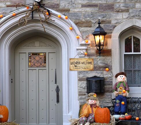 لافتة باب من دي 4 دريم ويزاردز بعبارة Welcome Muggles Tolerated مقاس 11.8×5.9 انش بتصميم عتيق للتعليق على الحائط لديكور المنزل والاماكن الداخلية والخارجية in Kuwait