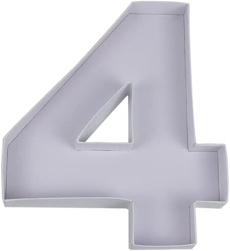 10"Cardboard Number Mache Chocolate Covered Strawberries Fillable Sweets Candy Container Box (White, 0) in Saudi Arabia