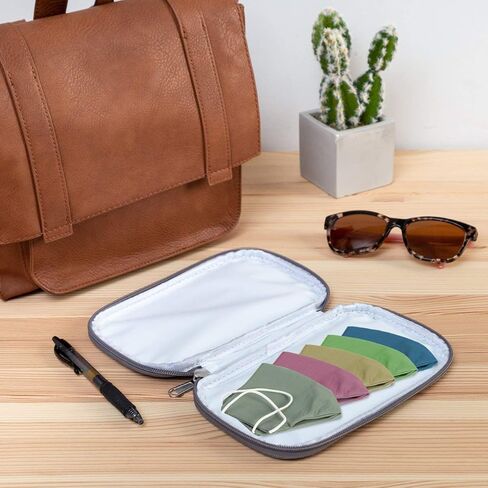 هوني-كان-دو 4 عبوات من حقائب تخزين كمامات الوجه STO-09102 رمادي in Kuwait