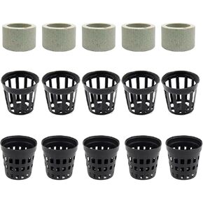 مجموعة حلقات ثابتة للنباتات المائية، 15 قطعة، وعاء اوزان نباتات حوض السمك، حلقات نباتات سيراميك مضادة للطفو لملحقات حوض السمك in Kuwait