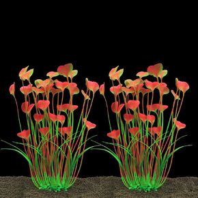 ALEGI Fish Tank Decorations Aquarium Plastic Plants Large in Saudi Arabia