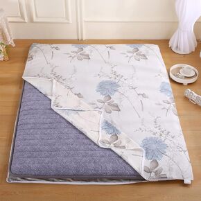 YUDACHU Tatami Mattress Cover, Futon Covers Queen Size Washable Zipper Soft, Japanese Floor Futon Mattress Dust Cover, Cotton…
