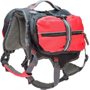 iEnergy™ MAL Dog Backpack - Dog Backpack - Weatherproof Backpack for Dogs - Well Padded Hiking Backpack (Large) in Kuwait