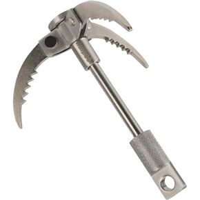 Grappling Hook Folding Survival Claw Multifunctional Stainless Steel Hook for Outdoor Camping Hiking Tree Rock Mountain Climbing