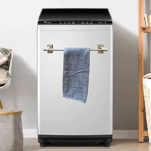 2 حزمة من قضبان الستارة المغناطيسية للأبواب المعدنية/النوافذ متعددة الاستخدامات وقابلة للتعديل لأعمدة الستارة المغناطيسية لبار المرحاض والمقهى والأجهزة المنزلية وأماكن الحديد الصلب، تمتد من 16 بوصة إلى 28 بوصة، أسود in Kuwait