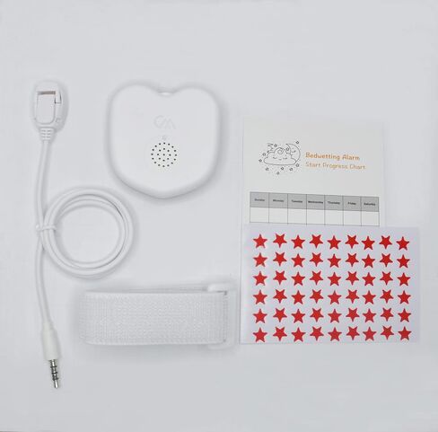 CUMIZON Bedwetting Alarm for Kids Girls & Boys - Potty Training Nocturnal Enuresis Alarm with Loud Sound and Strong Vibration for Deep Sleepers in Saudi Arabia
