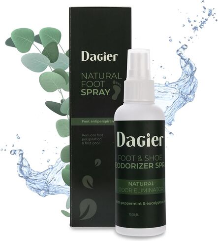 DAGIER - مزيل رائحة القدم، مزيل رائحة القدم للقدمين، أحذية رذاذ الرائحة، إزالة رائحة الأحذية، مزيل الروائح الكريهة للأحذية، أفضل مزيل لرائحة الأحذية، رذاذ مزيل رائحة الأحذية للأحذية النتنة in Kuwait