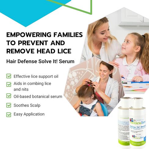 Meticulice Head Lice Removal & Elimination 1 Day Treatment SolveIt! Serum 4oz~ Piojos La eliminacin del suero 4oz. in Kuwait