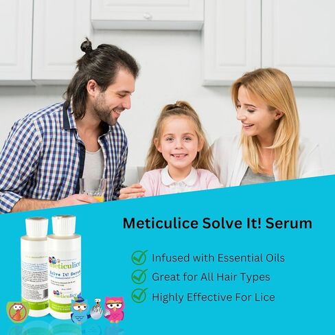Meticulice Head Lice Removal & Elimination 1 Day Treatment SolveIt! Serum 4oz~ Piojos La eliminacin del suero 4oz. in Kuwait