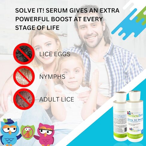 Meticulice Head Lice Removal & Elimination 1 Day Treatment SolveIt! Serum 4oz~ Piojos La eliminacin del suero 4oz. in Kuwait