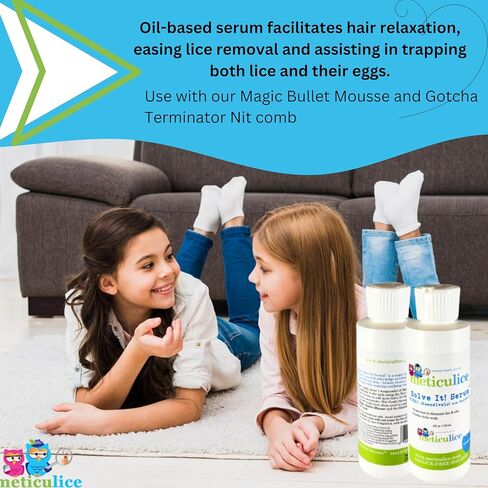 Meticulice Head Lice Removal & Elimination 1 Day Treatment SolveIt! Serum 4oz~ Piojos La eliminacin del suero 4oz. in Kuwait