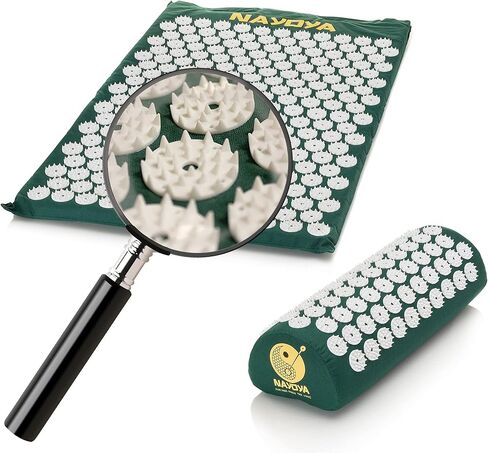 نايويا مجموعة وسادة ووسادة لتخفيف الام الظهر والرقبة من بيلابيبي - تخفف التوتر والظهر والرقبة وآلام الورك- تأتي في شنطة حمل للتخزين والسفر - كما رأينا في الولايات المتحدة الامريكية اليوم، ابيض in Kuwait