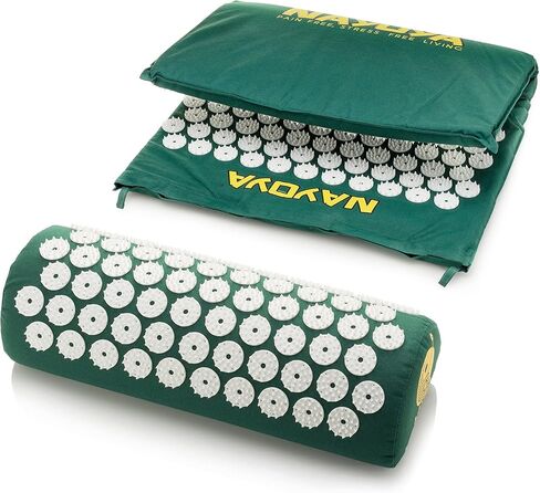 نايويا مجموعة وسادة ووسادة لتخفيف الام الظهر والرقبة من بيلابيبي - تخفف التوتر والظهر والرقبة وآلام الورك- تأتي في شنطة حمل للتخزين والسفر - كما رأينا في الولايات المتحدة الامريكية اليوم، ابيض in Kuwait