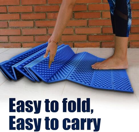 Bnineteenteam Folding Foam Sleeping Pad for Camping Lightweight Foam Mat for Camping Gardening Camping Hiking Hiking Mountaineering Picnic in Saudi Arabia