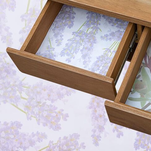 بطانات الأدراج والأرفف المعطرة من VitaFeli - ثمانية (8) أوراق ورقية غير لاصقة - تحافظ على أدراج الخزانة، وأرفف الخزانة، وخزائن الكتان، وأرفف خزانة الملابس، والطاولات والحمام نظيفة وملونة وعطرة in Kuwait